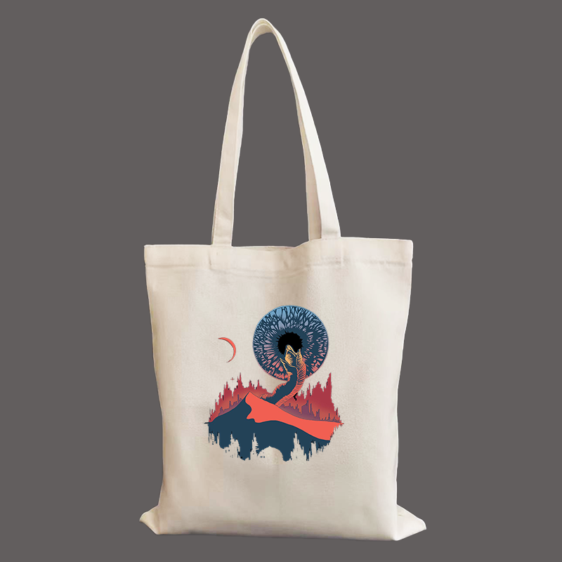 Women Bags Dune - Anime Frank Arrakis Dune Shopping Bags