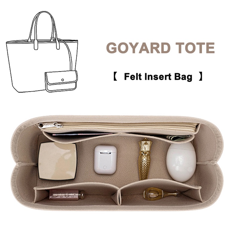 Women Bags Goyard - Felt Insert Bag Organizer For Goyard