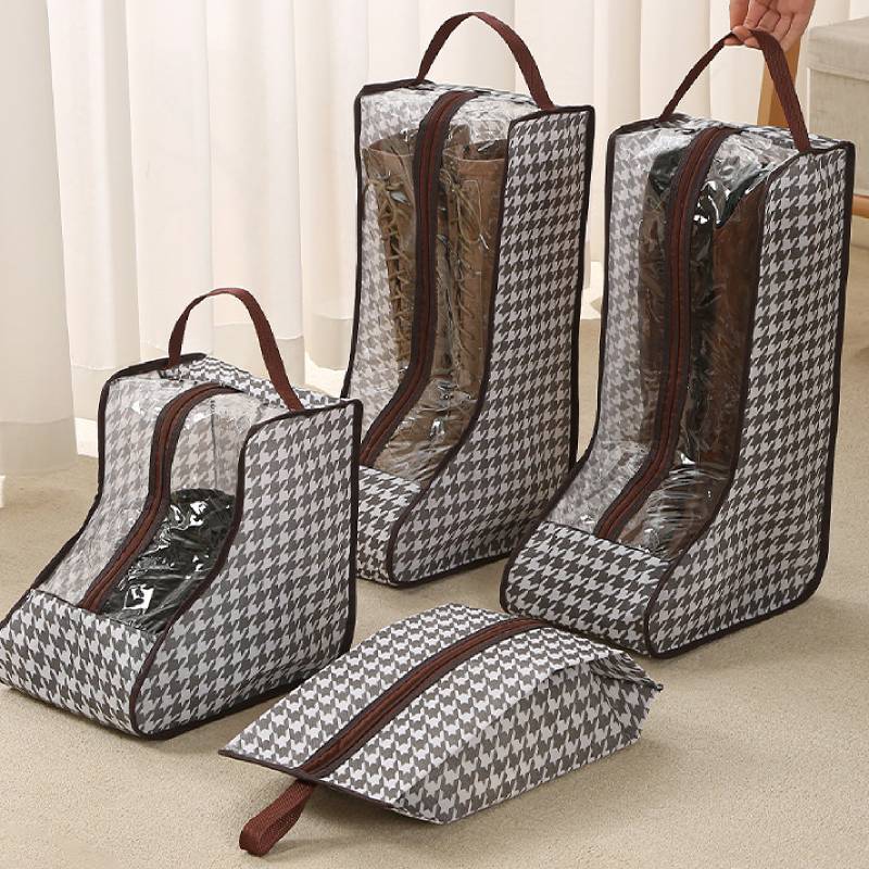 Women Bags Daily Use - Tall Boot Storage Bags with Clear