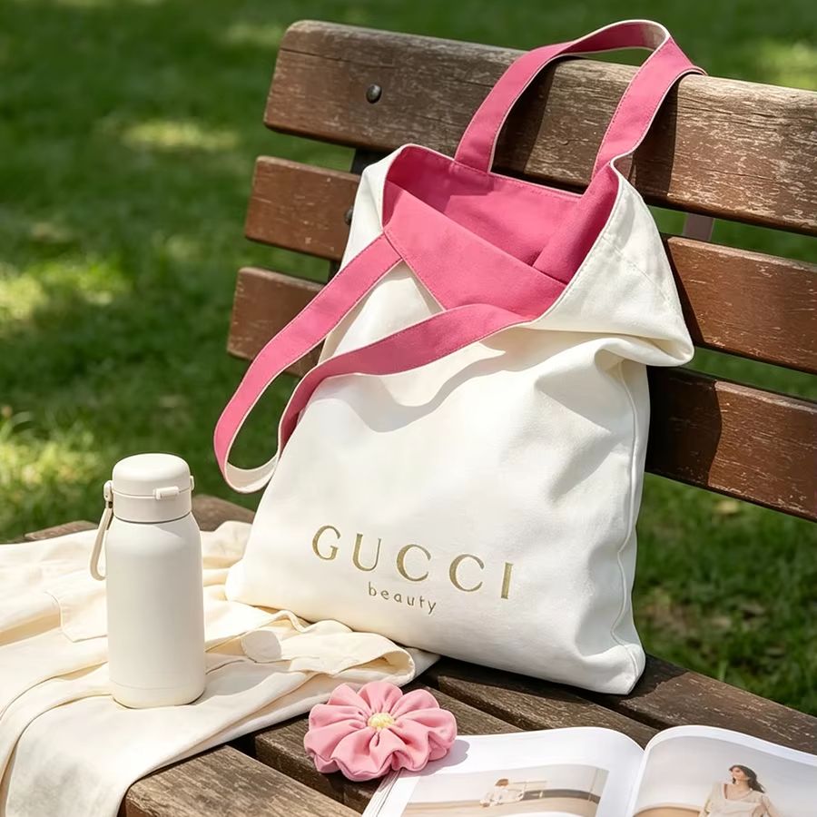 Women Bags Gucci - GUCCIs bag Women Canvas Tote Bag