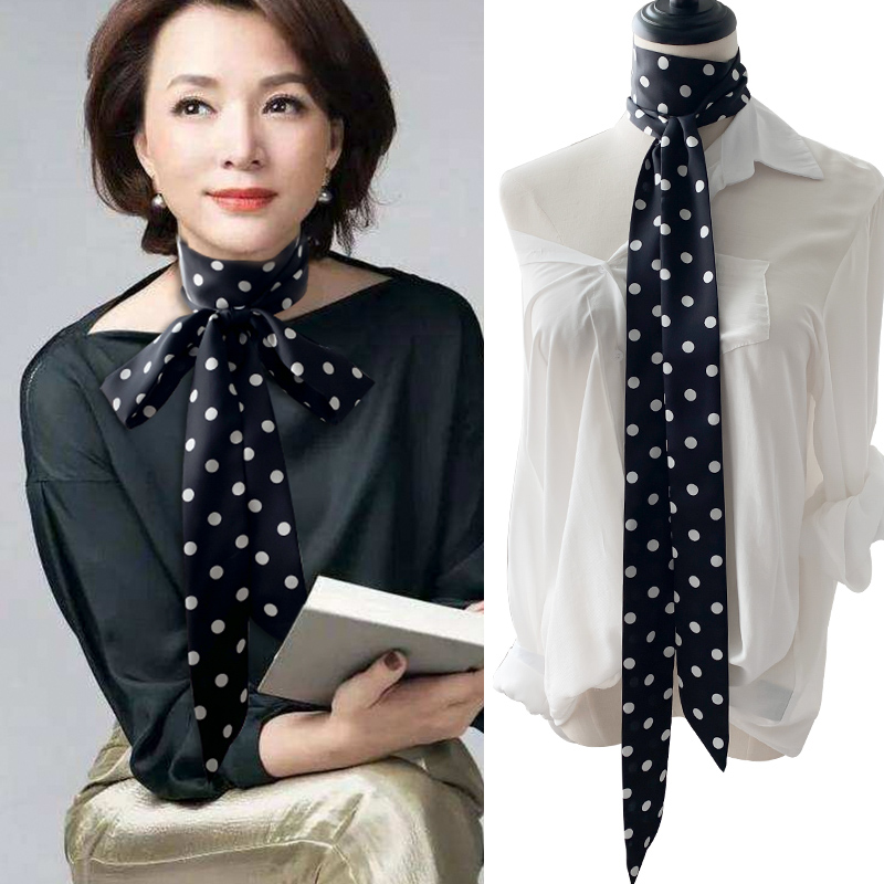 Polka Dot Small Satin Silk Len - Women Bags Polene ulasan dan harga
