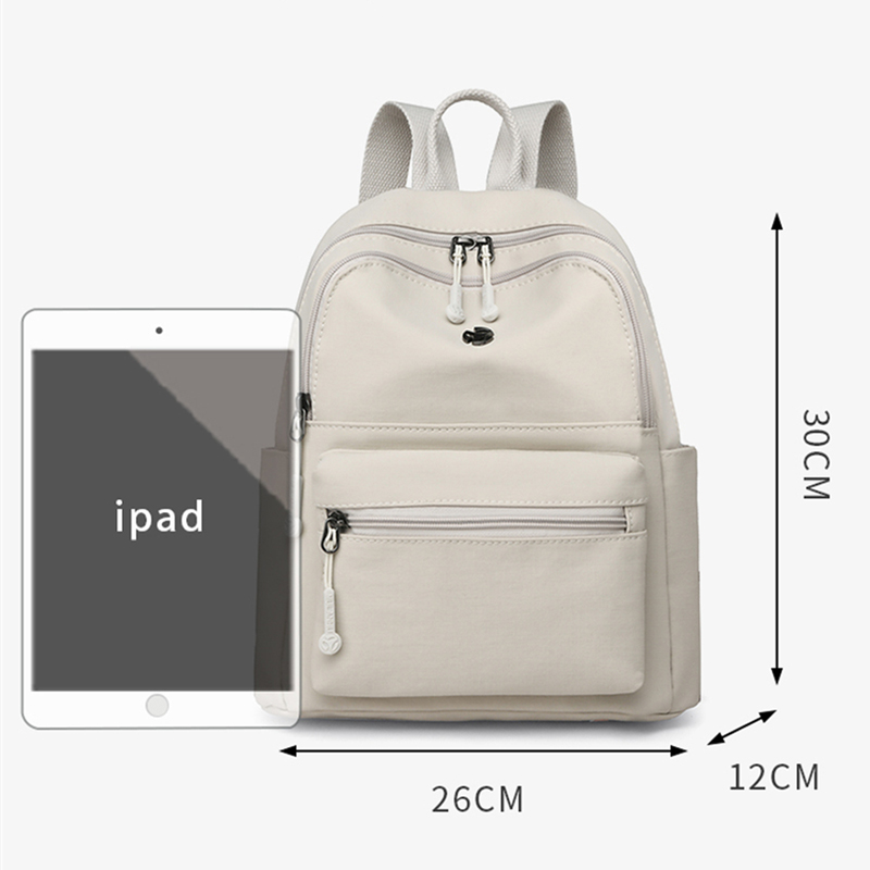 Casual Multi Pockets Backpacks - Women Bags Polene ulasan dan harga