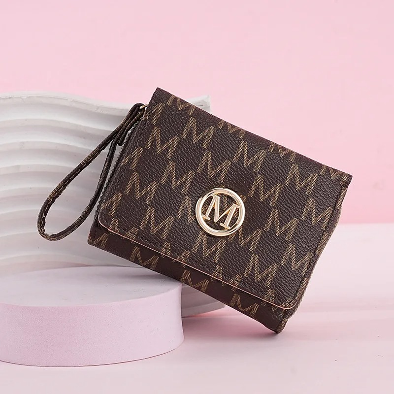 Threefold Zipper Wallet with L - Women Bags Daily Use ulasan dan harga