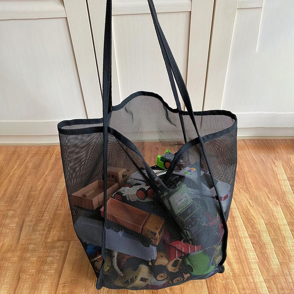 Mesh Beach Bag Lightweight, Br - Women Bags Daily Use ulasan dan harga