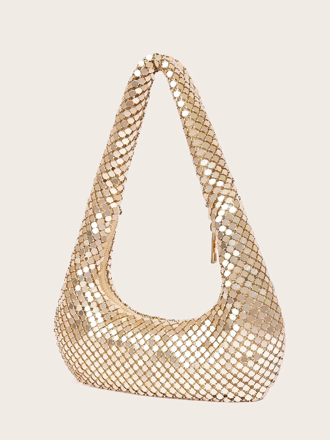 Ladies High-End Glittering Met - Clutch Bag Evening ulasan dan harga