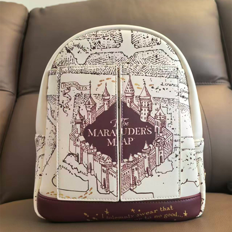 Harry Potter Map Printed Cospl - Women Bags Daily Use ulasan dan harga