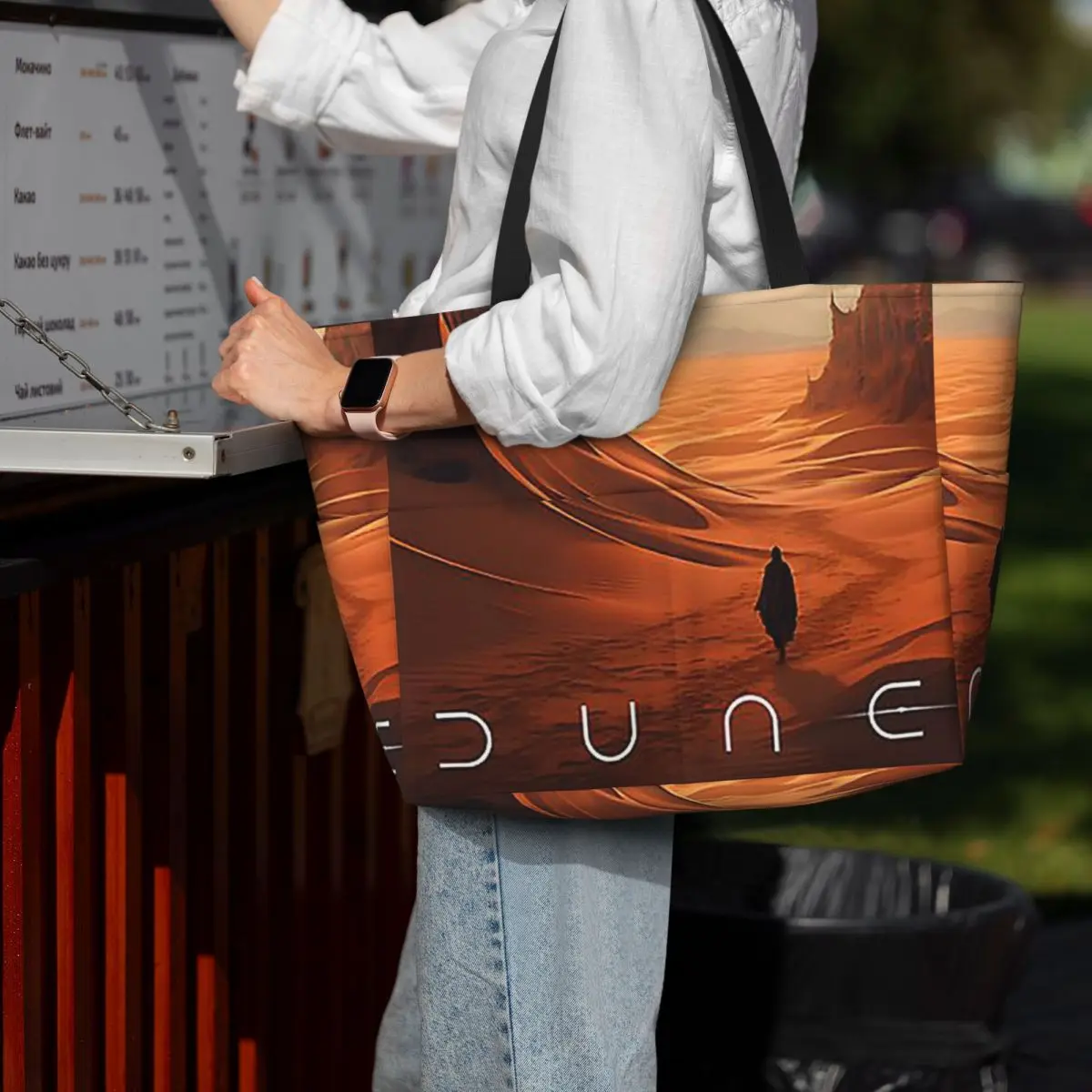 Dune 2020 Fan Art Beach Tote B - Women Bags Dune ulasan dan harga