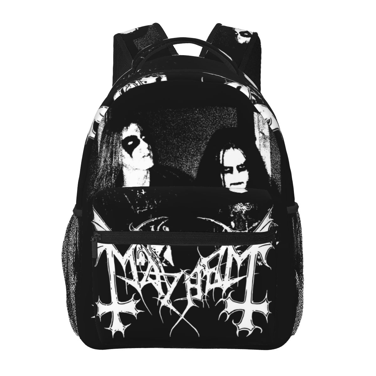 Mayhem Band Backpack Hot Sale  - Women Bags Discount ulasan dan harga