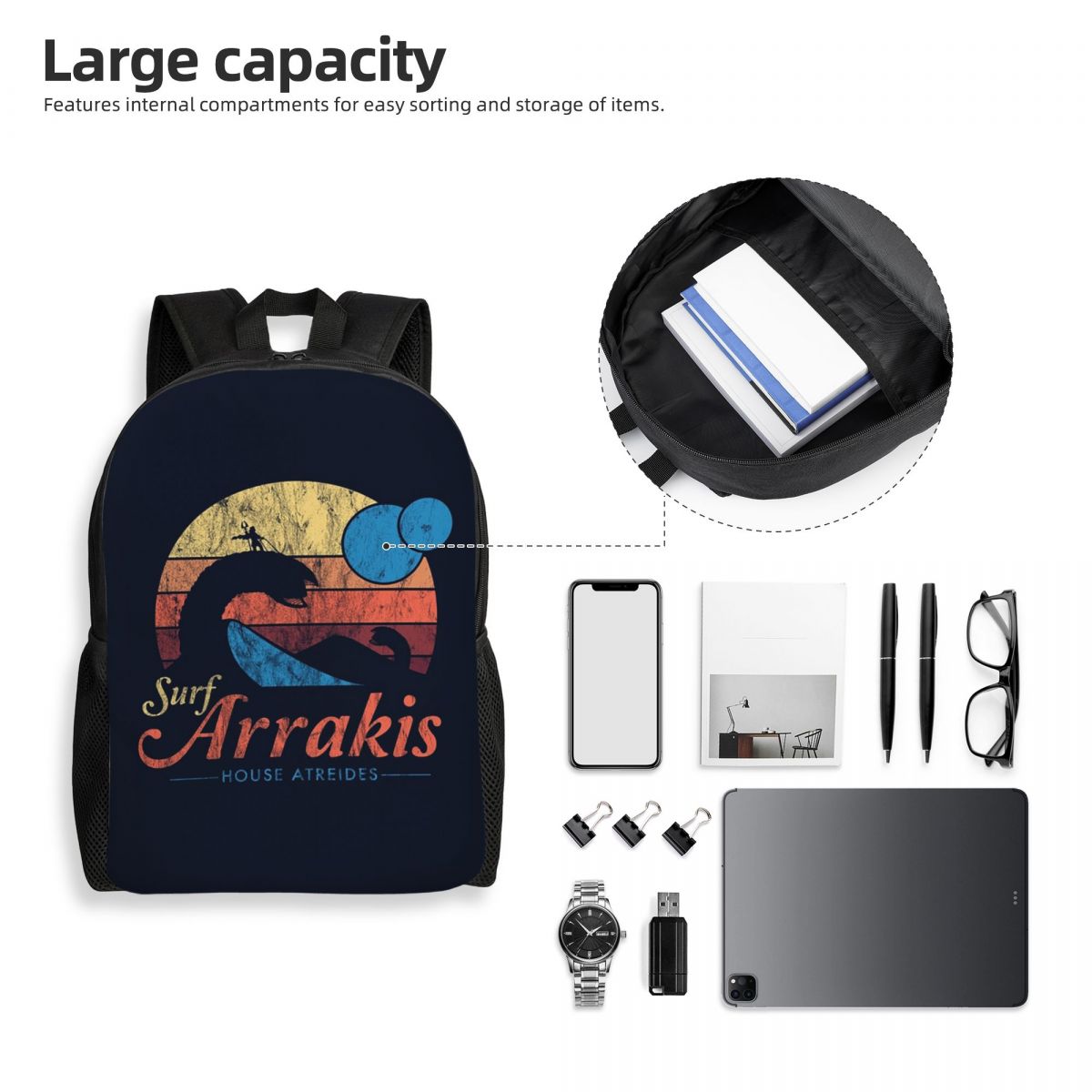 Visit Arrakis Distressed Surf  - Women Bags Dune ulasan dan harga