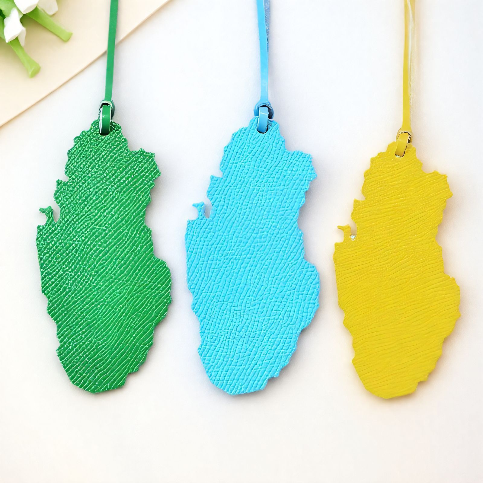 1pc Qatar Map Shaped PU Leathe - Women Bags In Qatar ulasan dan harga