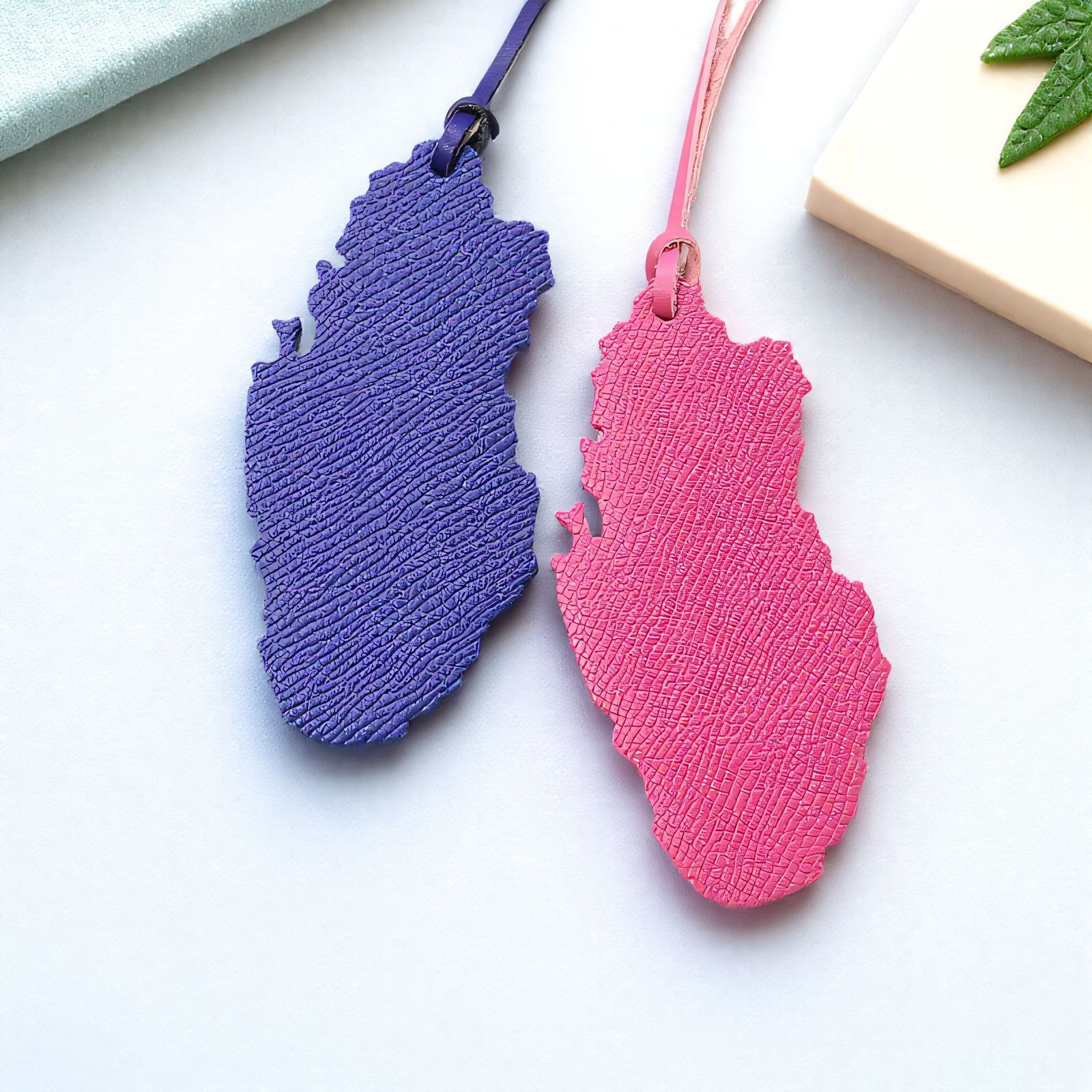 1pc Qatar Map Shaped PU Leathe - Women Bags In Qatar ulasan dan harga