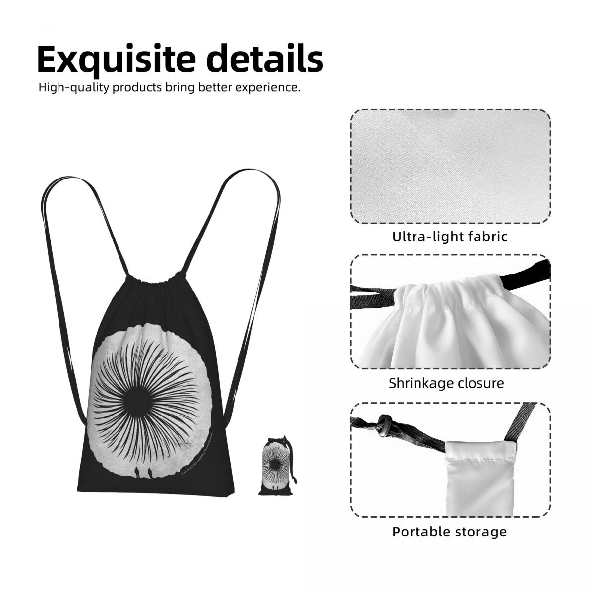 Movie Dune Sandworm Drawstring - Women Bags Dune ulasan dan harga
