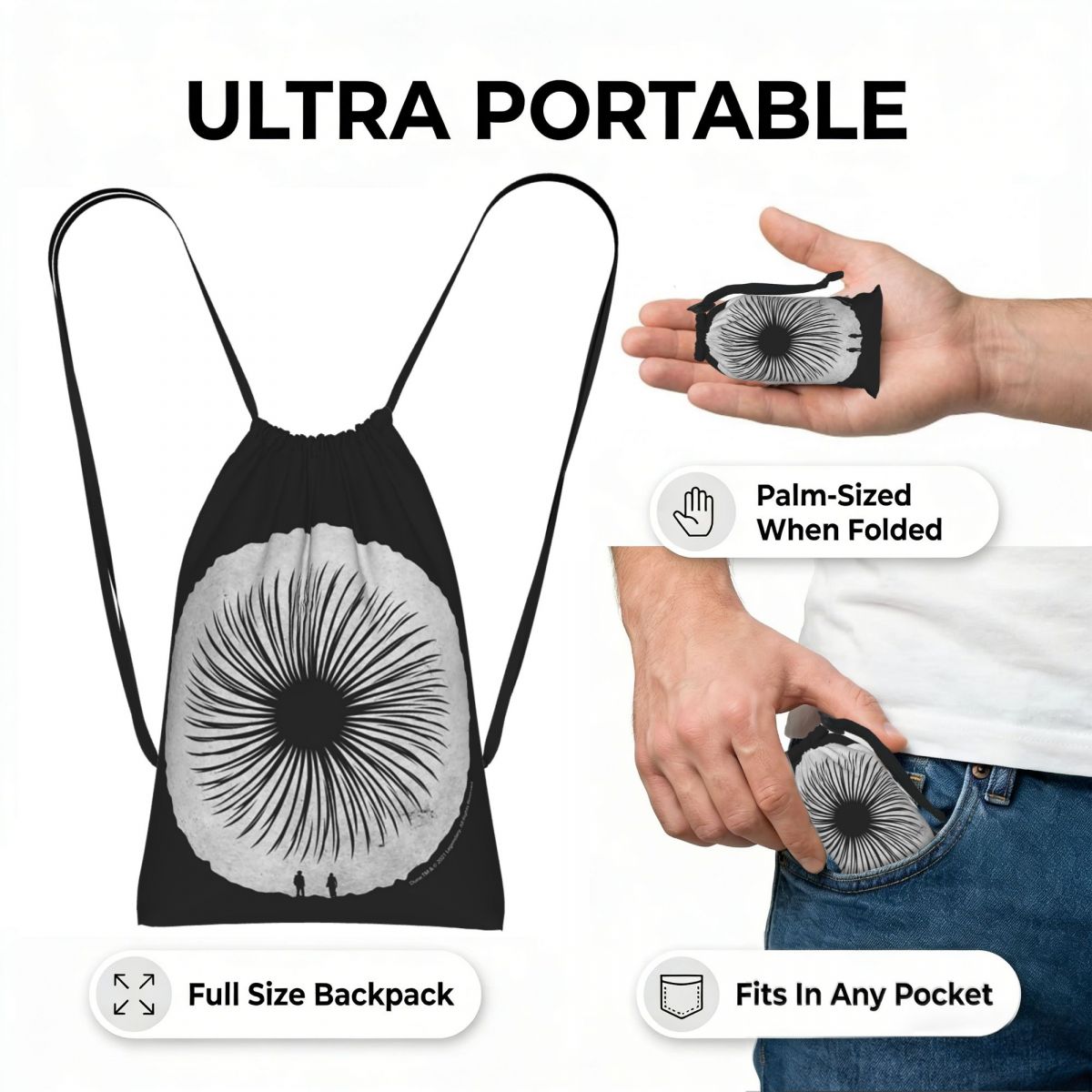 Movie Dune Sandworm Drawstring - Women Bags Dune ulasan dan harga