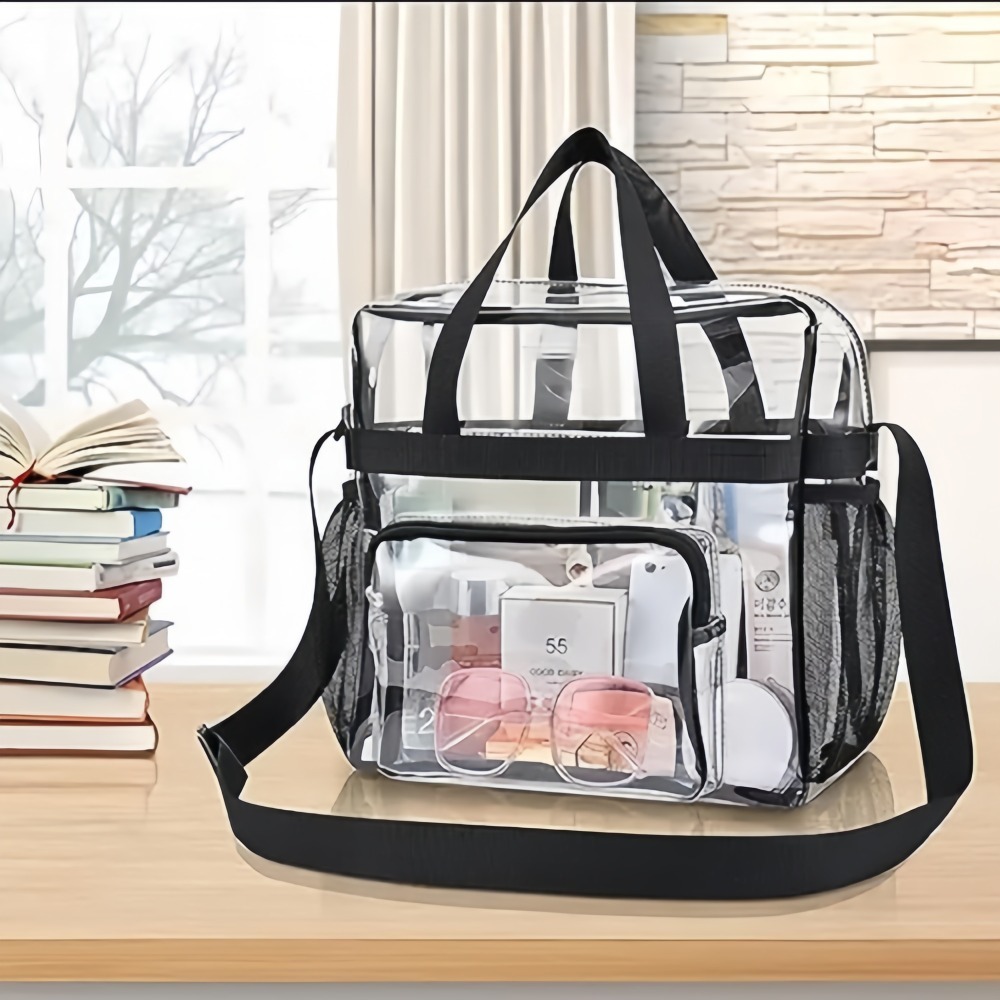 Clear Tote Bag Heavy Duty Plas - Women Bags Daily Use ulasan dan harga