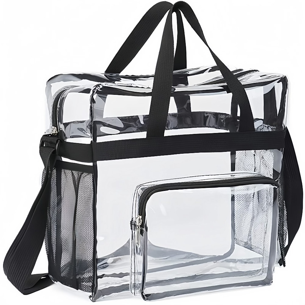 Clear Tote Bag Heavy Duty Plas - Women Bags Daily Use ulasan dan harga