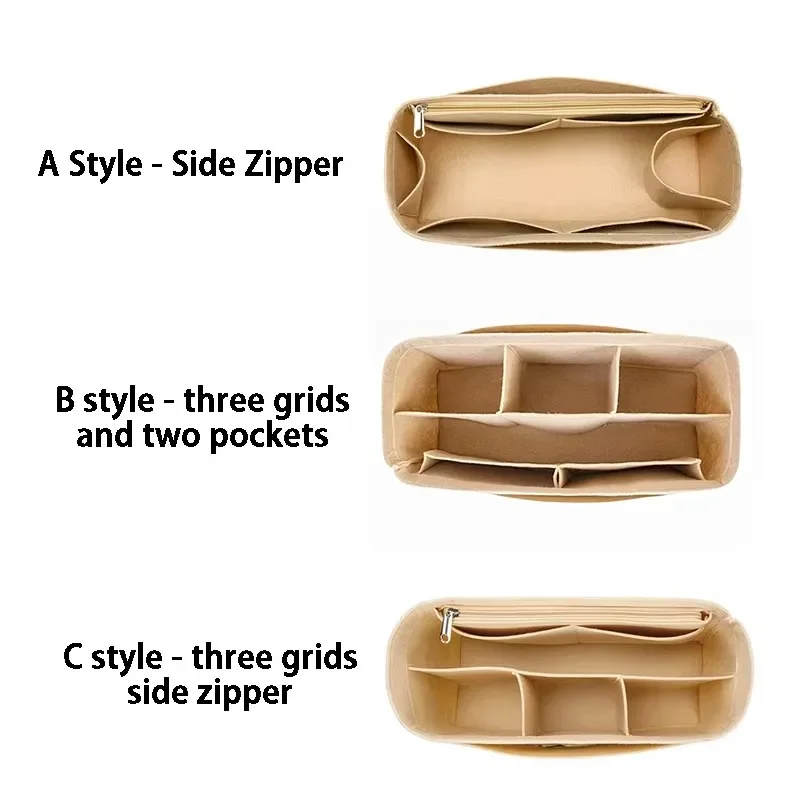 Portable Felt Insert Organizer - Women Bags Goyard ulasan dan harga