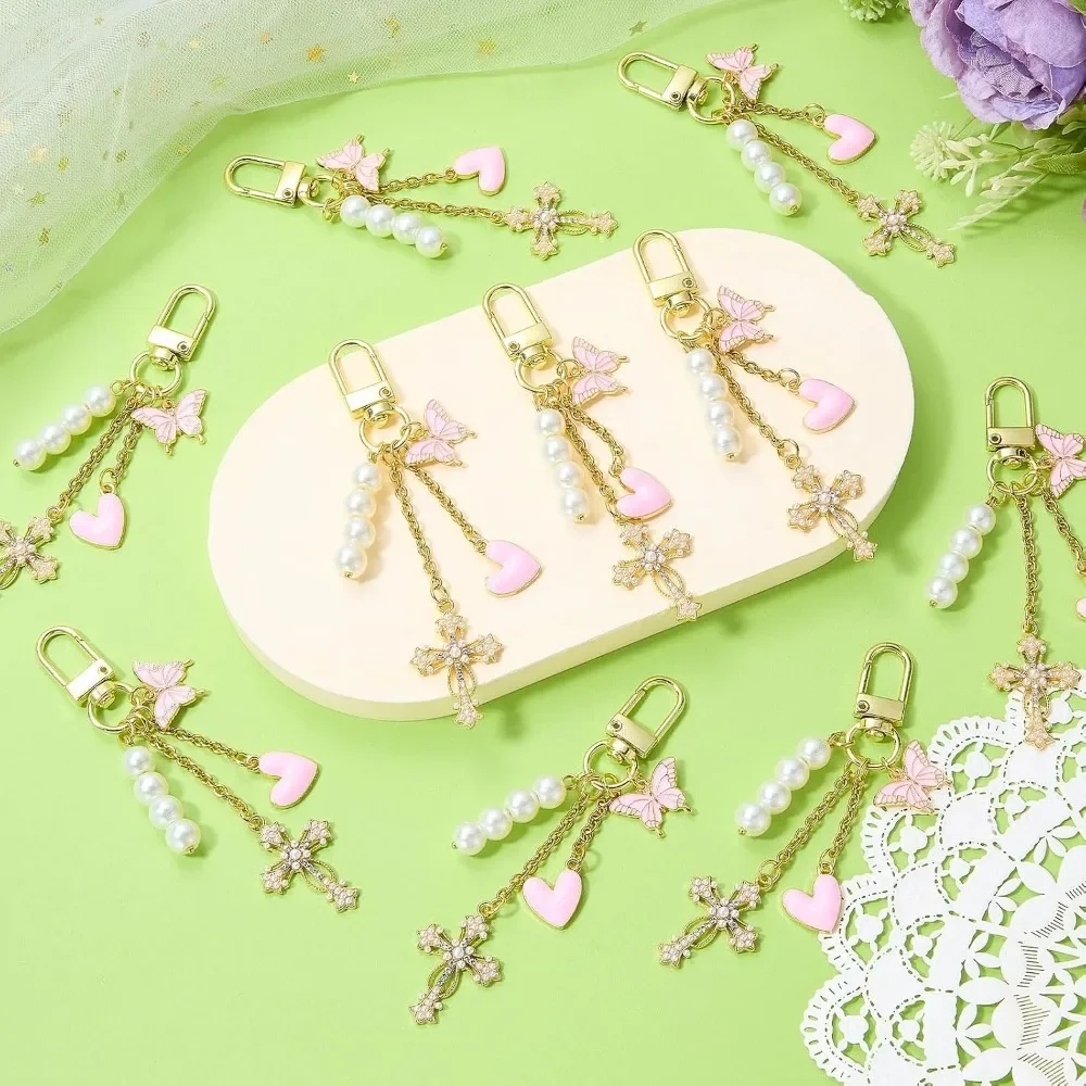 5-15Pcs Pink Butterfly Heart C - Women Bags For Eid ulasan dan harga