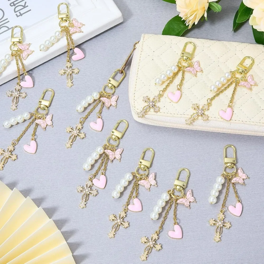 5-15Pcs Pink Butterfly Heart C - Women Bags For Eid ulasan dan harga