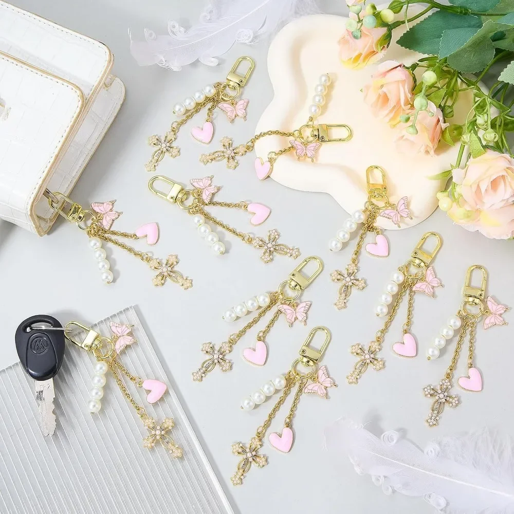 5-15Pcs Pink Butterfly Heart C - Women Bags For Eid ulasan dan harga