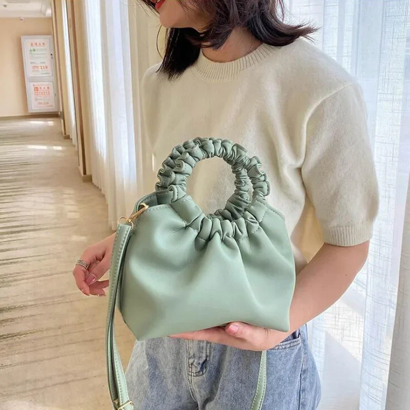 Small Handbags for Women Pleat - Women Bags Rack ulasan dan harga