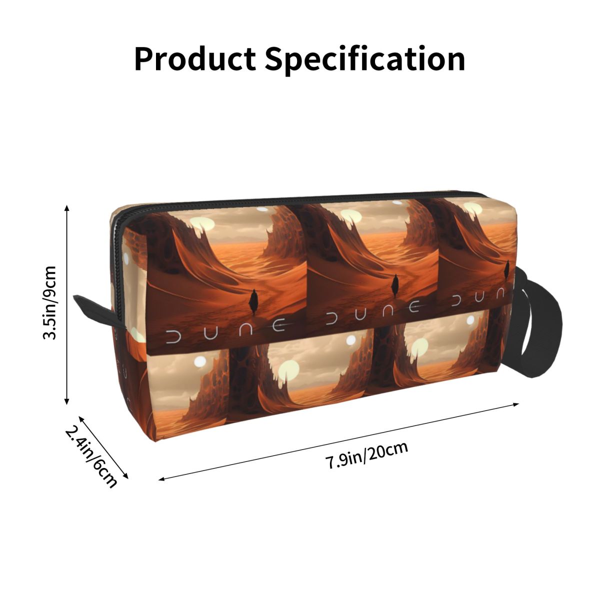 Dune 2020 Fan Art Makeup Bag C - Women Bags Dune ulasan dan harga