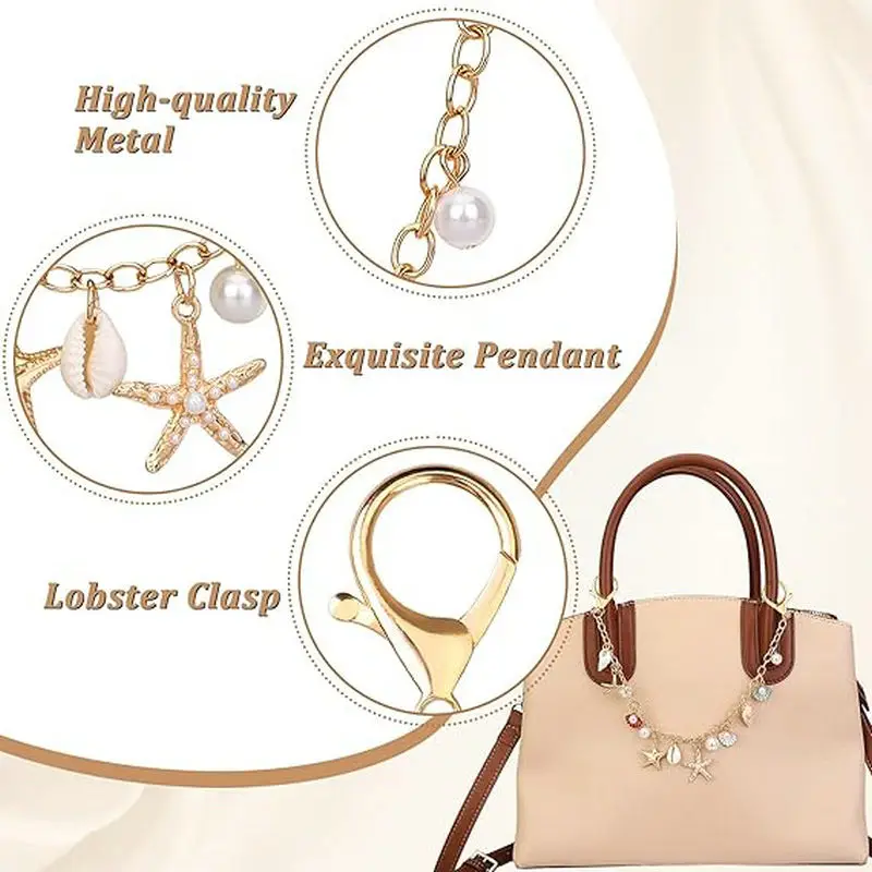 Bag Charms for Handbags Golden - Women Bags And Purses ulasan dan harga