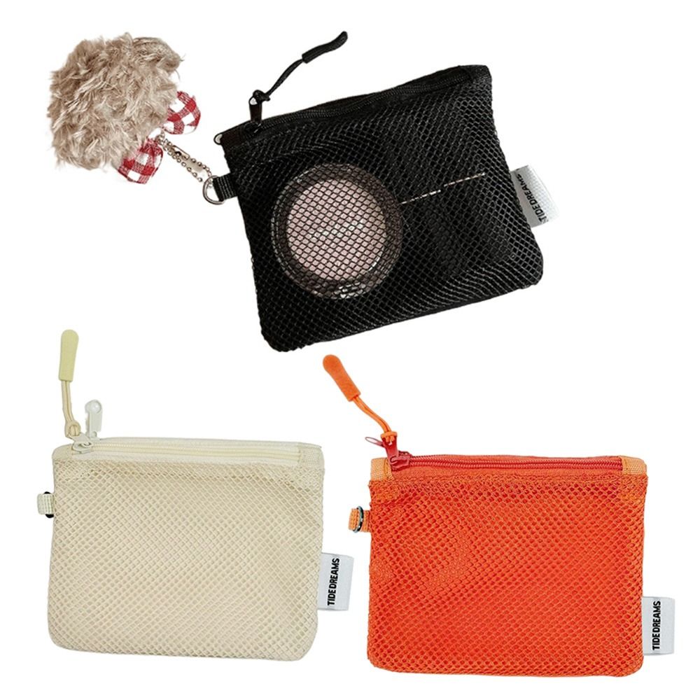 Double Zipper Mesh Storage Bag - Women Bags Pictures ulasan dan harga