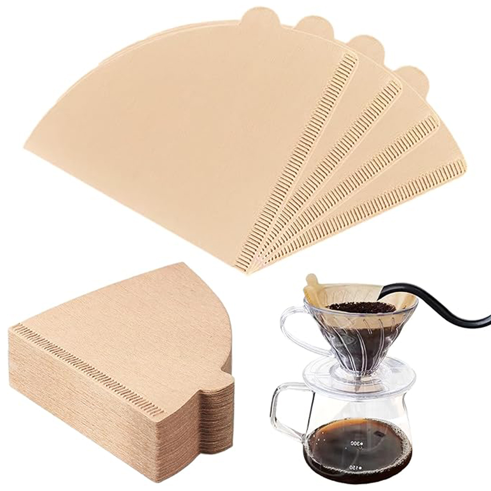 100PCS Coffee Filter Paper V-S - Women Bags Louis Vuitton ulasan dan harga
