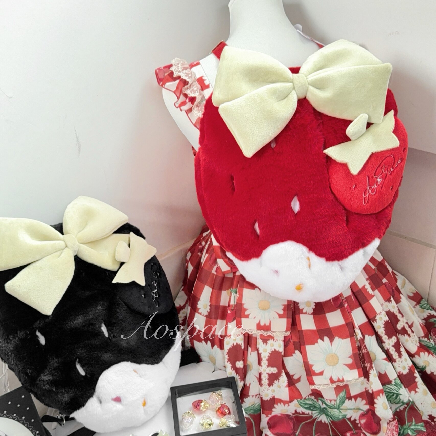 Japanese  Lolita Strawberry Cr - Women'S Japanese Bags ulasan dan harga