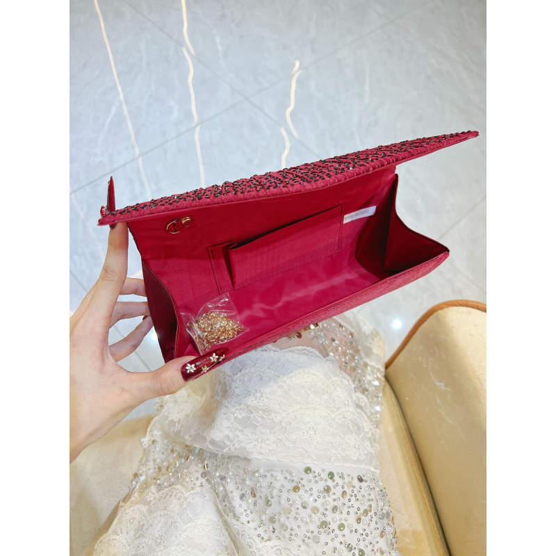 New luxury diamond-embellished - Clutch Bag Evening ulasan dan harga