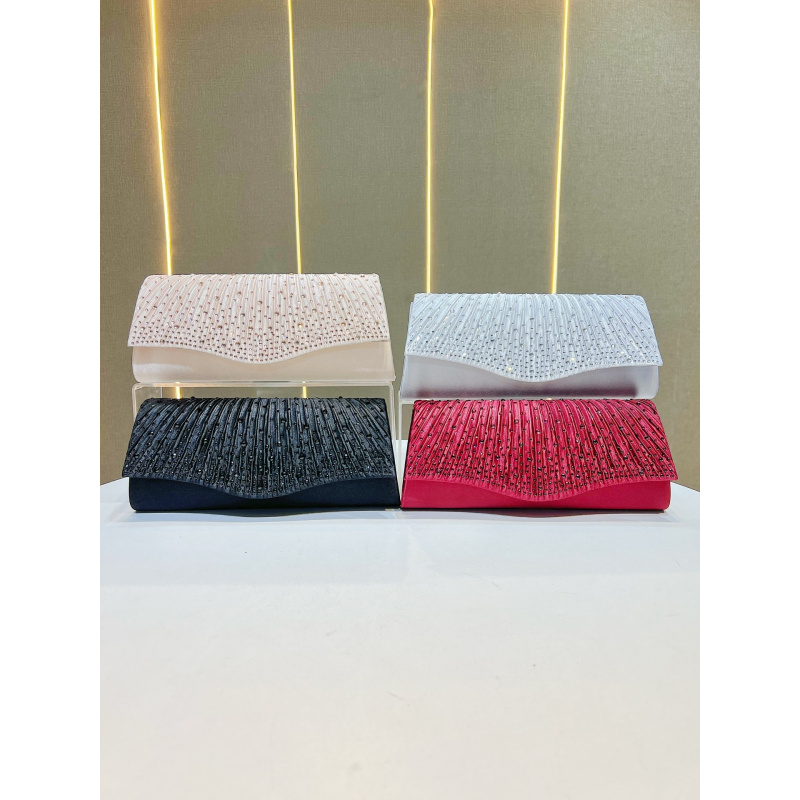 New luxury diamond-embellished - Clutch Bag Evening ulasan dan harga