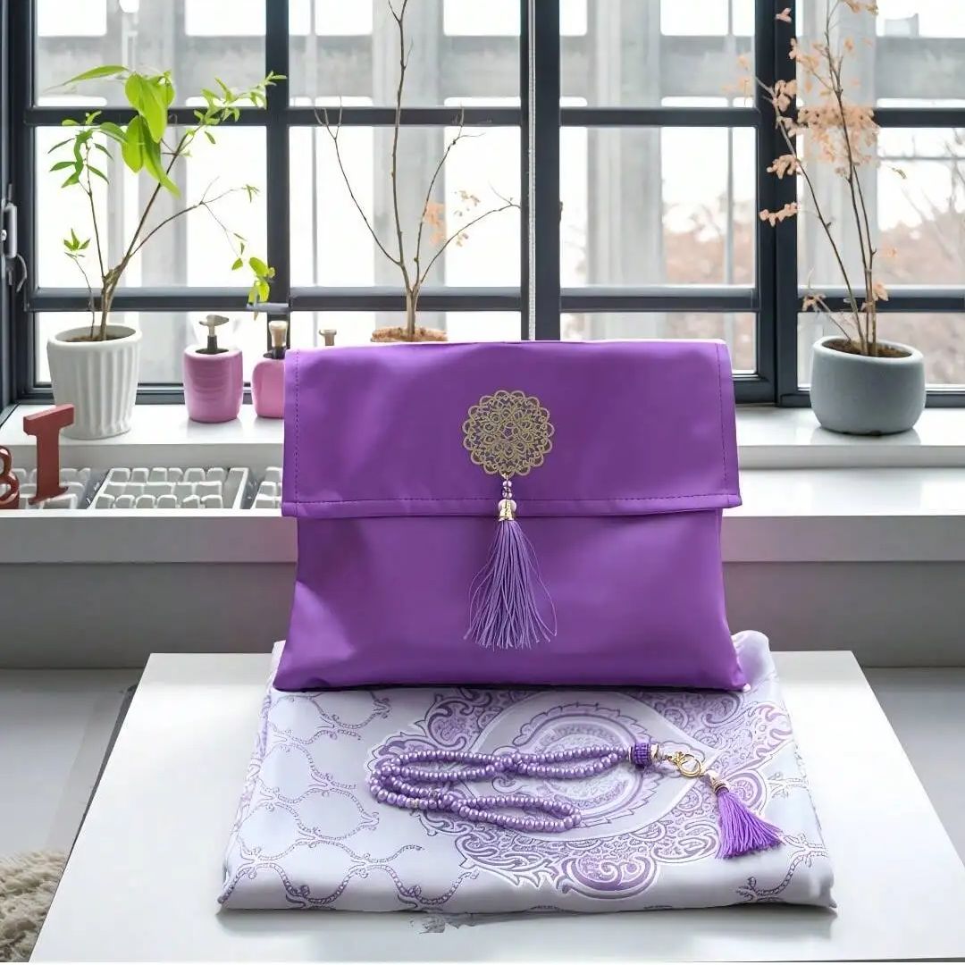 Muslim Prayer Rug with Beads P - Women Bags For Eid ulasan dan harga