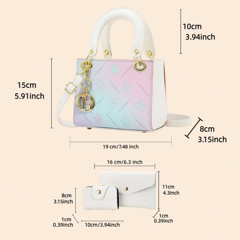 Gradient Printed Crossbody Sho - Women Bags And Purses ulasan dan harga