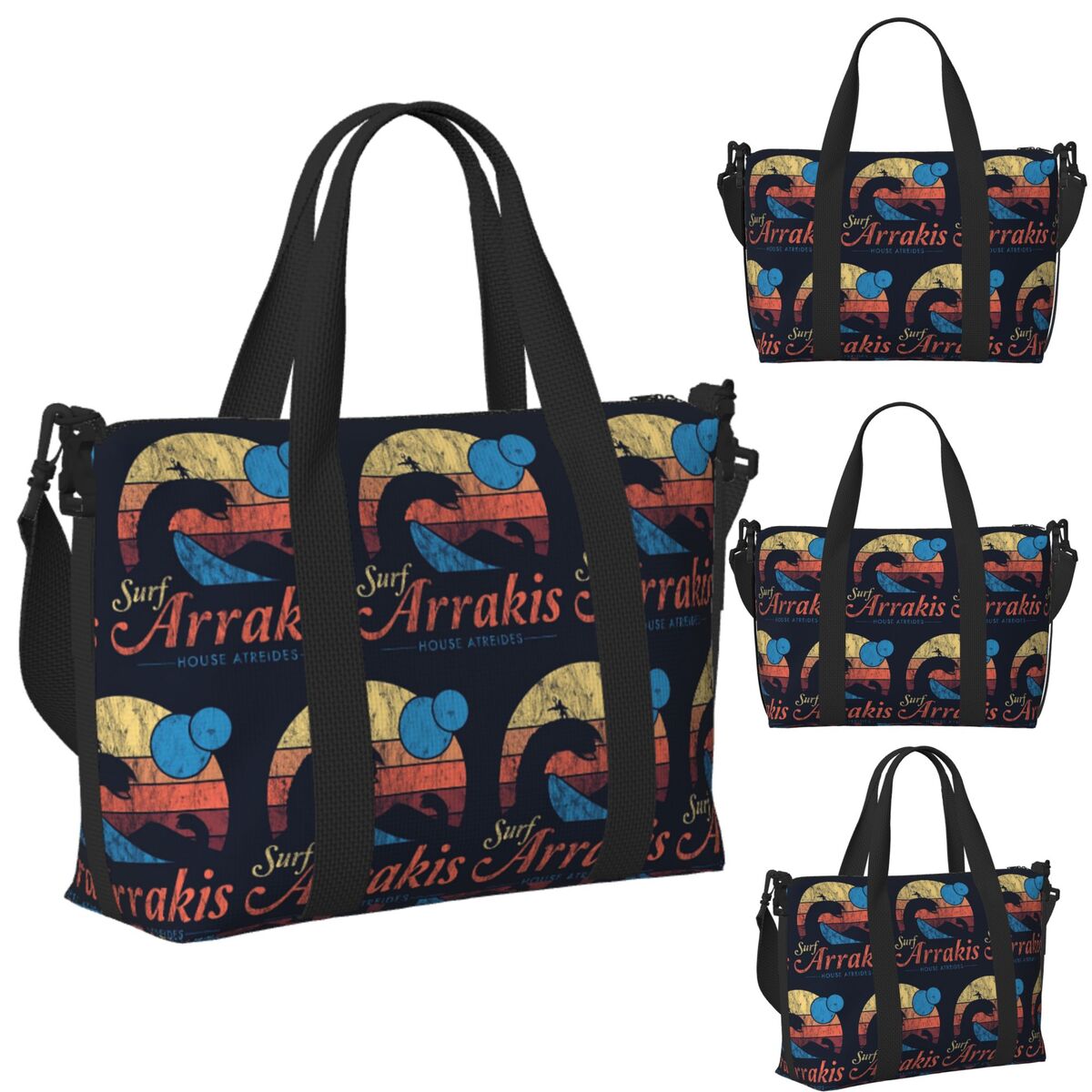 Custom Visit Arrakis Distresse - Women Bags Dune ulasan dan harga