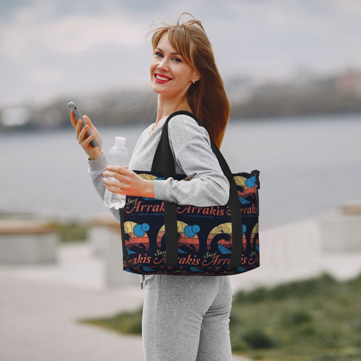Custom Visit Arrakis Distresse - Women Bags Dune ulasan dan harga