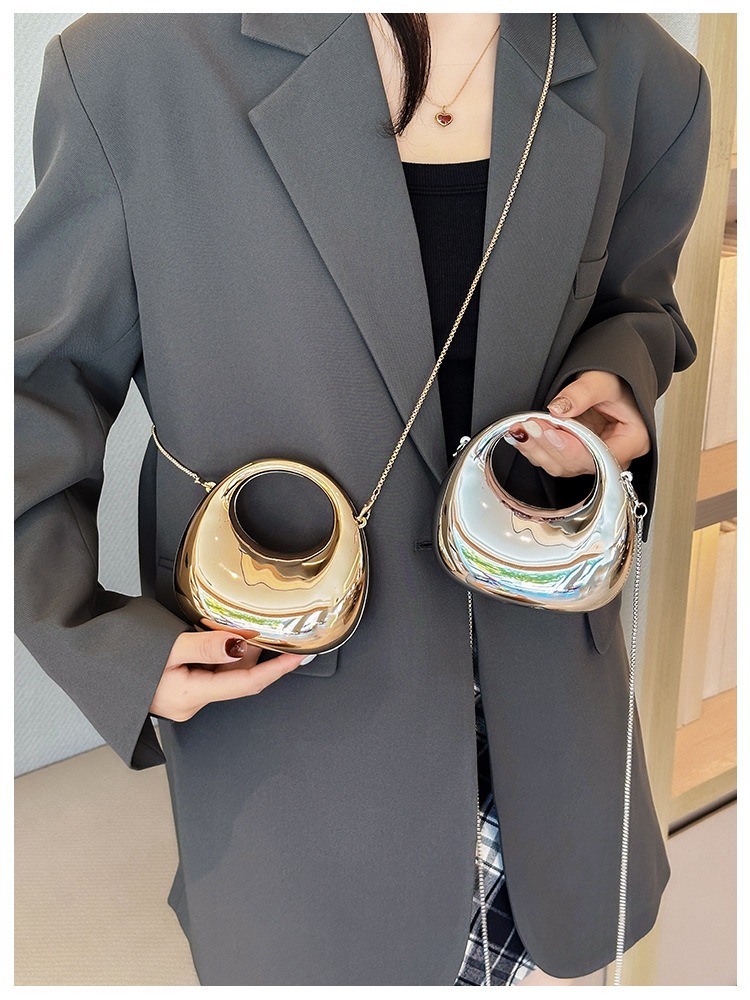 Mini Golden Evening Bag Purses - Clutch Bag Evening ulasan dan harga