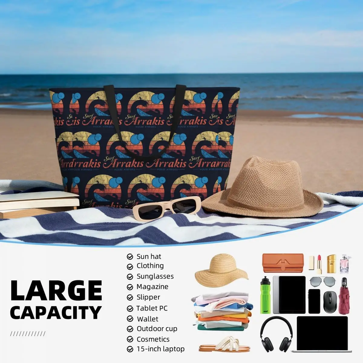 Visit Arrakis Distressed Surf  - Women Bags Dune ulasan dan harga