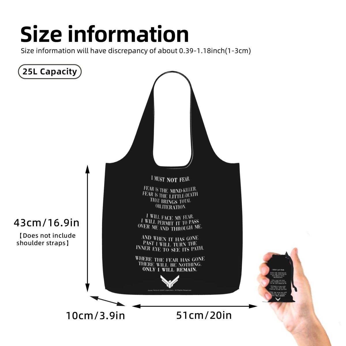 Litany Against Fear Dune 2020  - Women Bags Dune ulasan dan harga