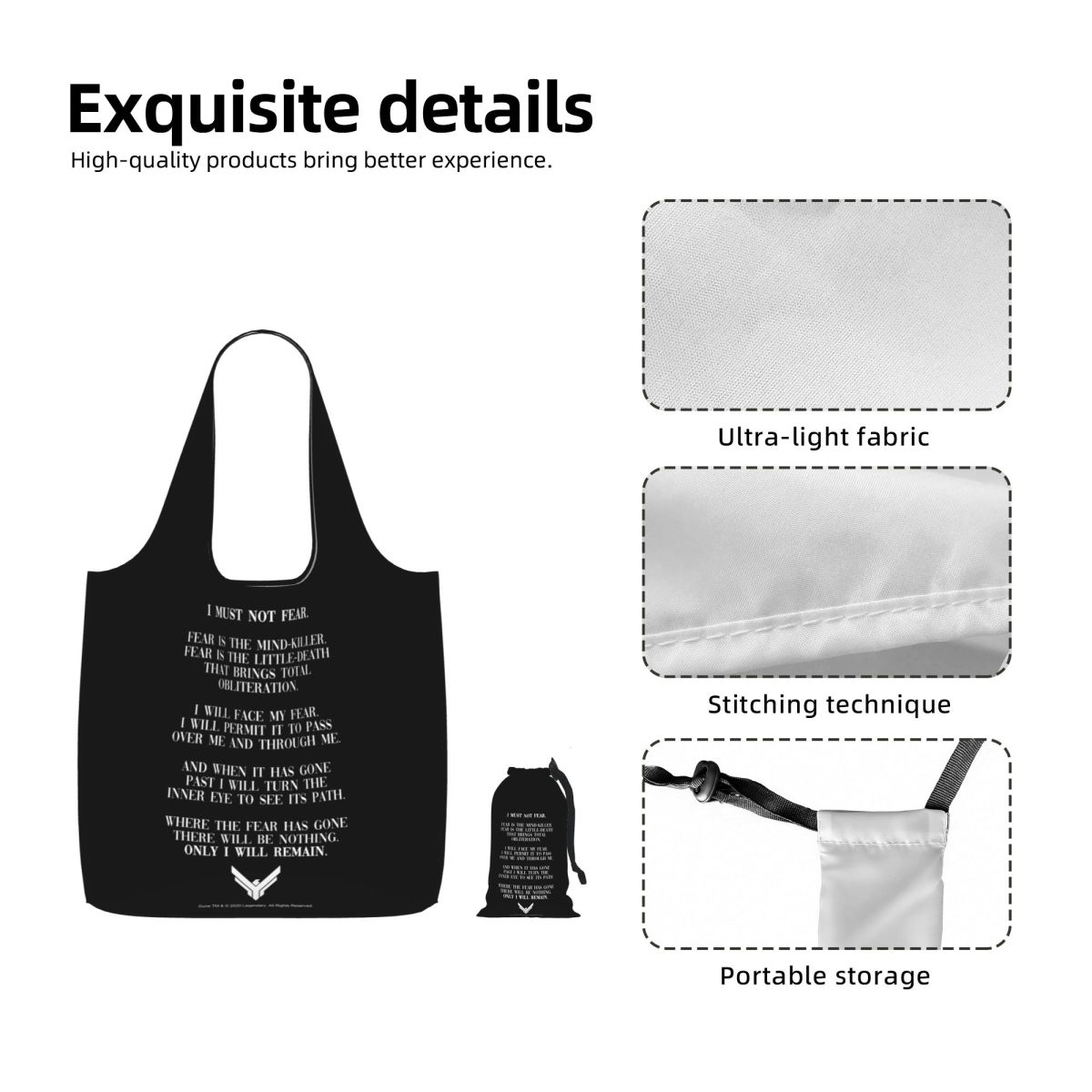 Litany Against Fear Dune 2020  - Women Bags Dune ulasan dan harga