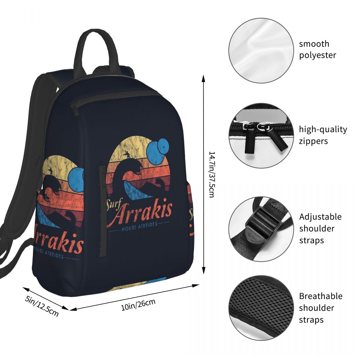 Visit Arrakis Distressed Surf  - Women Bags Dune ulasan dan harga