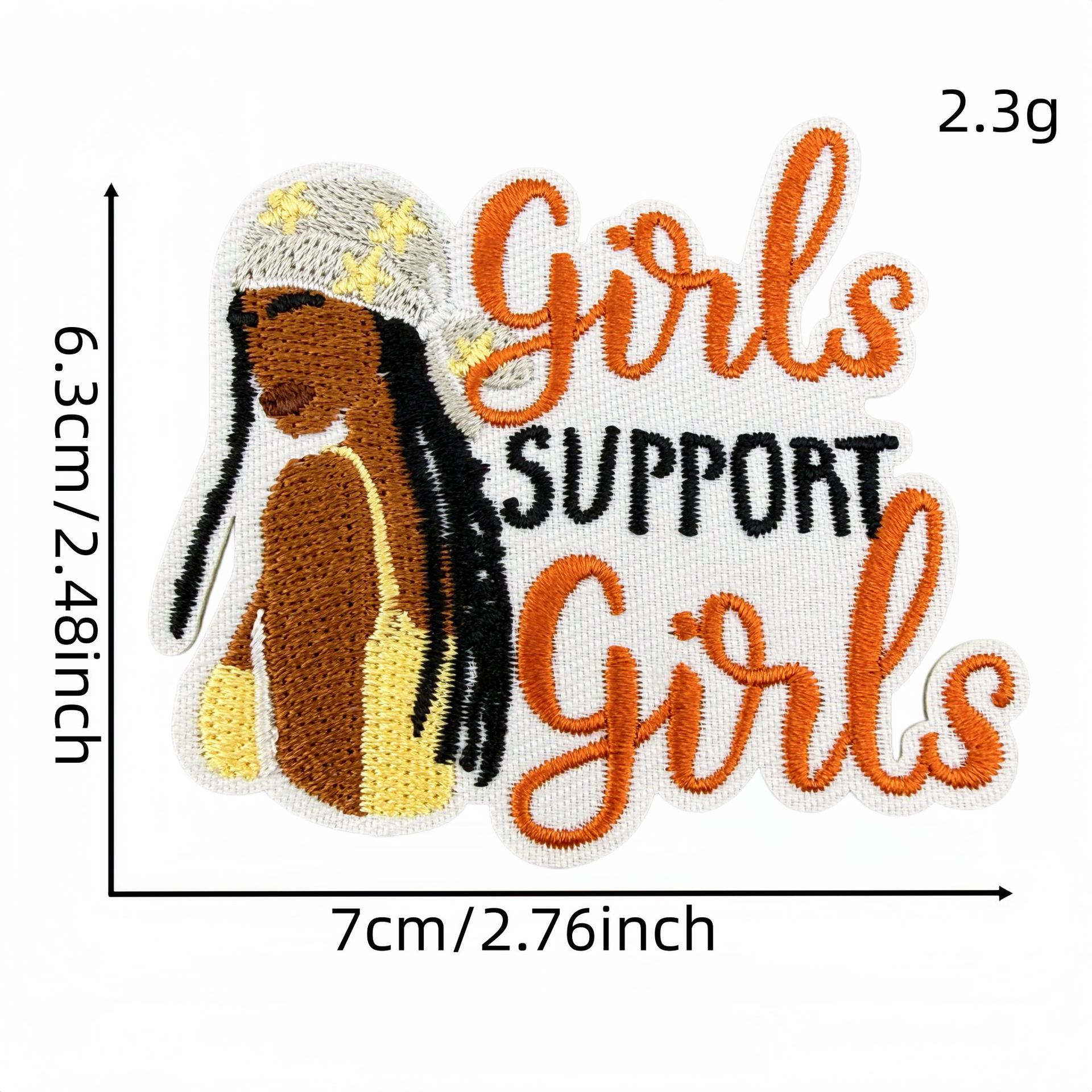 Black Girl Iron On Patches Emb - Women Bags Pictures ulasan dan harga