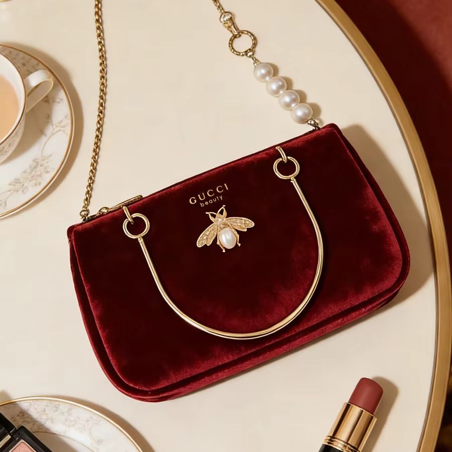 Gucci’s Bag Women Medium Wine  - Women Bags Gucci ulasan dan harga
