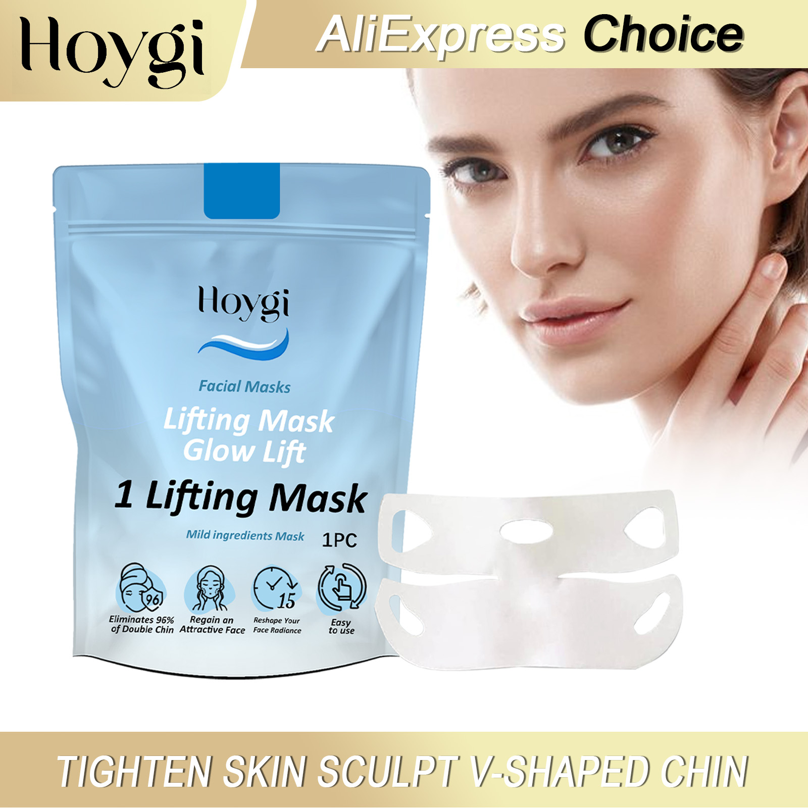 HOYGI V Shape Lifting Face Mas - Women Bags Louis Vuitton ulasan dan harga