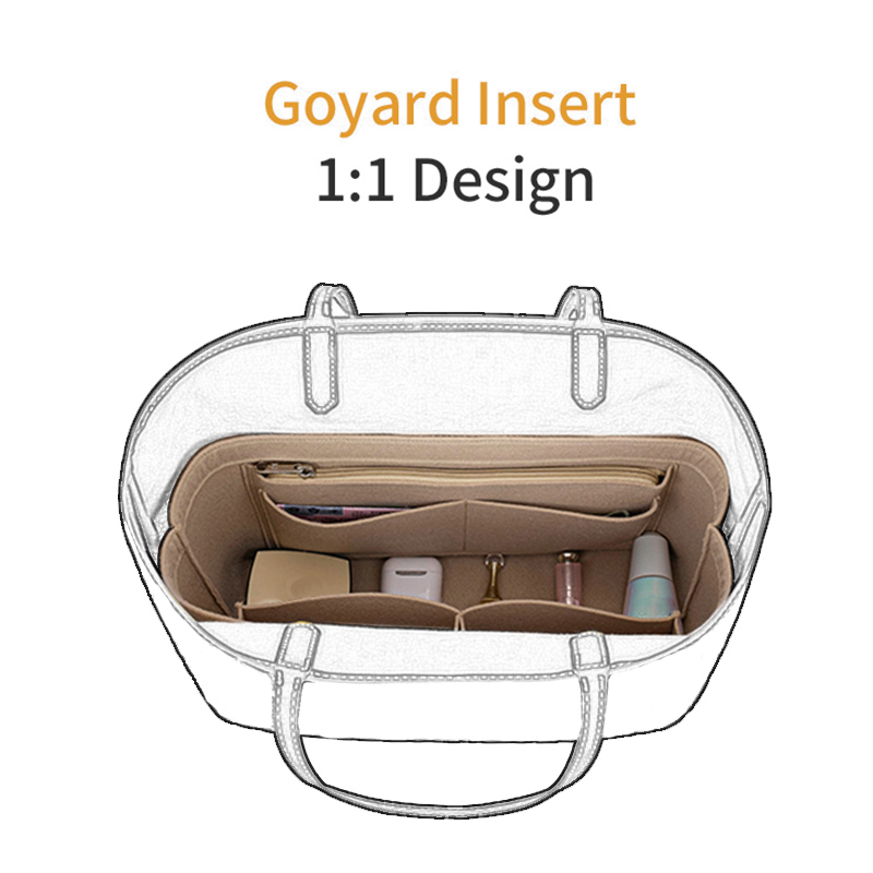 Felt Insert Bag Organizer For  - Women Bags Goyard ulasan dan harga