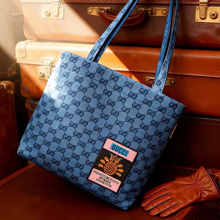 GUCCI bag Womens Canvas Tote B - Women Bags Gucci ulasan dan harga