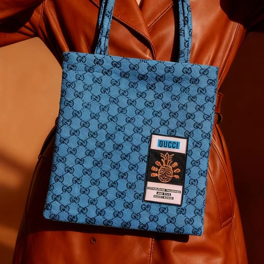 GUCCI bag Womens Canvas Tote B - Women Bags Gucci ulasan dan harga