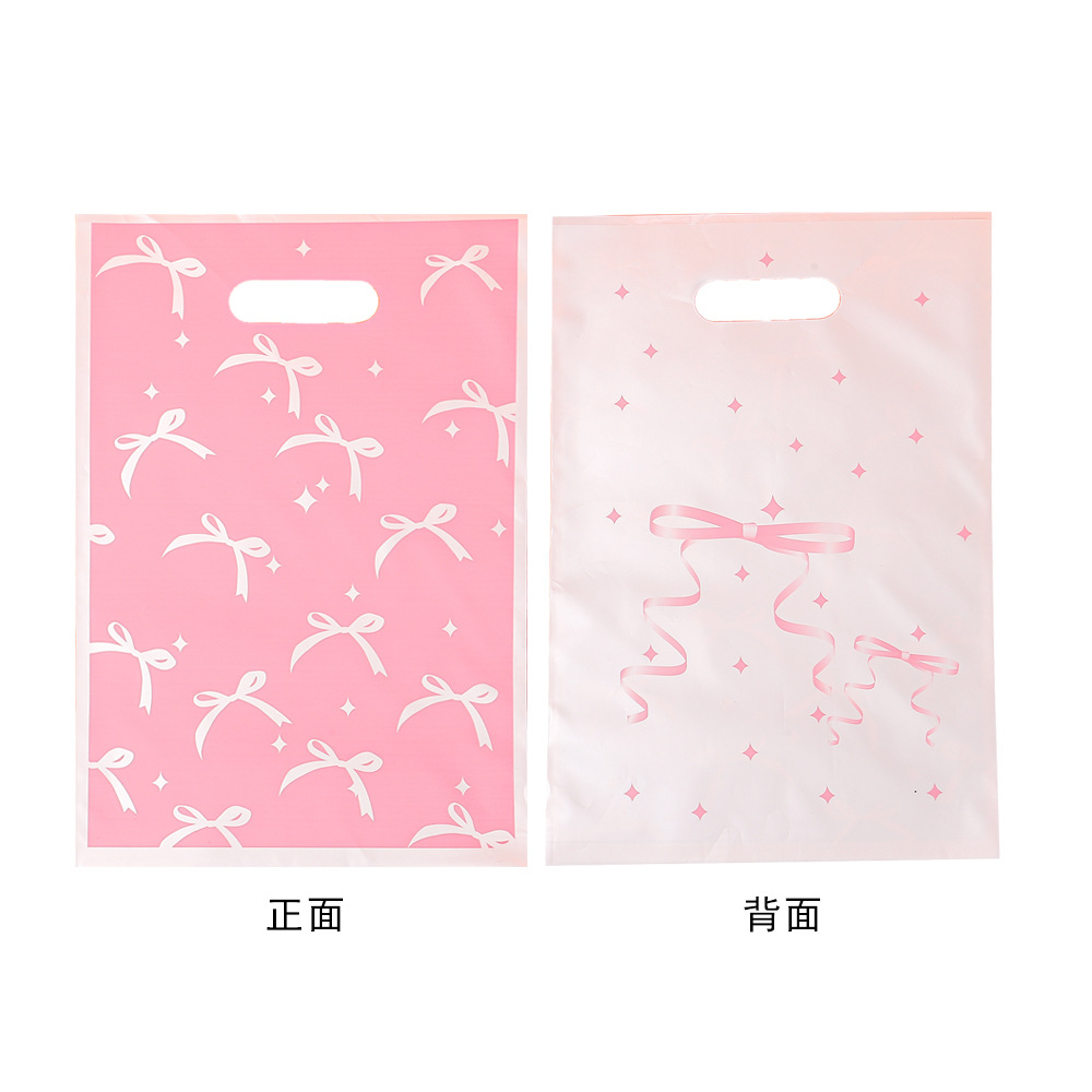 10/30/50Pcs Pink Theme Gift Ba - Women Bags For Eid ulasan dan harga