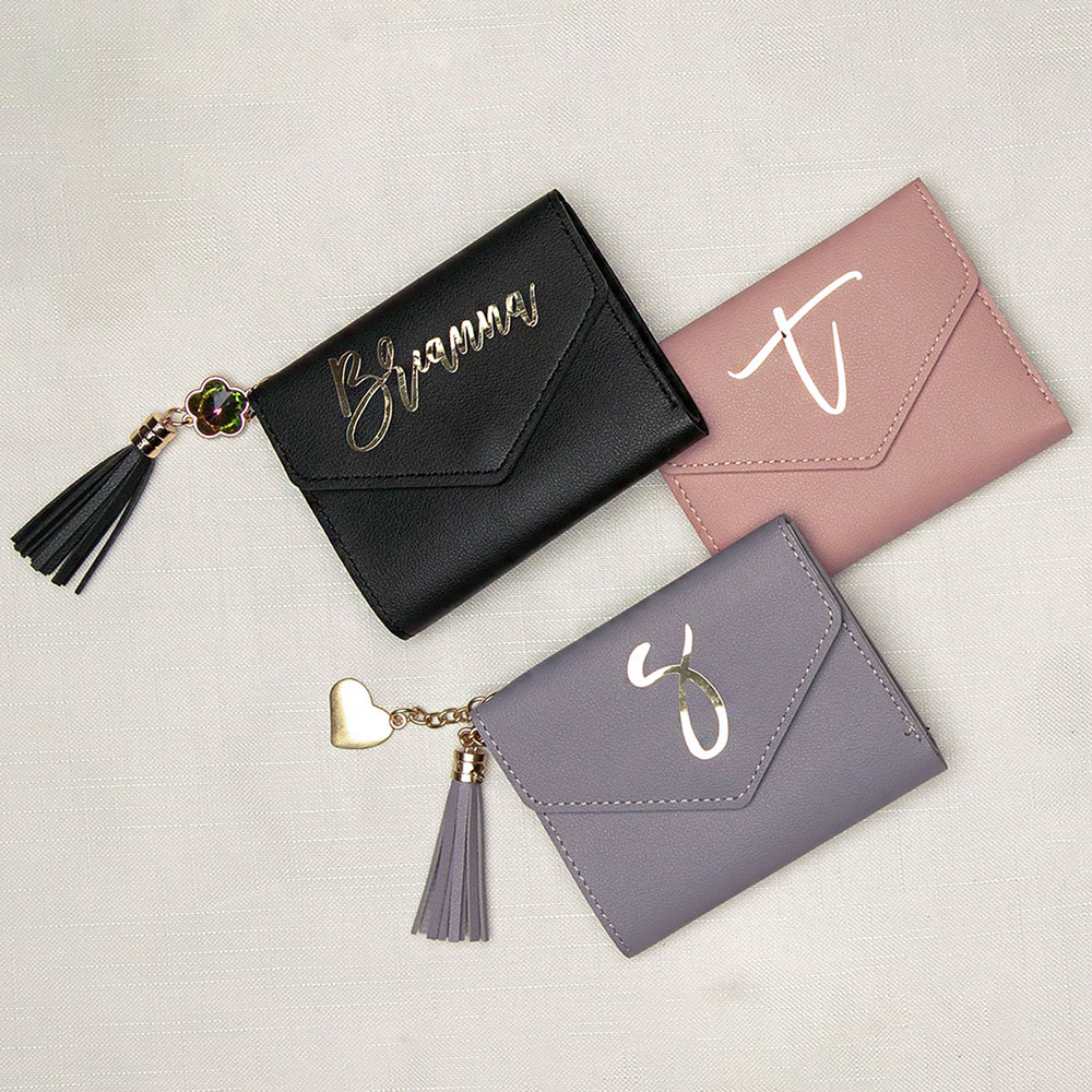 Personalized Women Leather Wal - Women Bags For Eid ulasan dan harga
