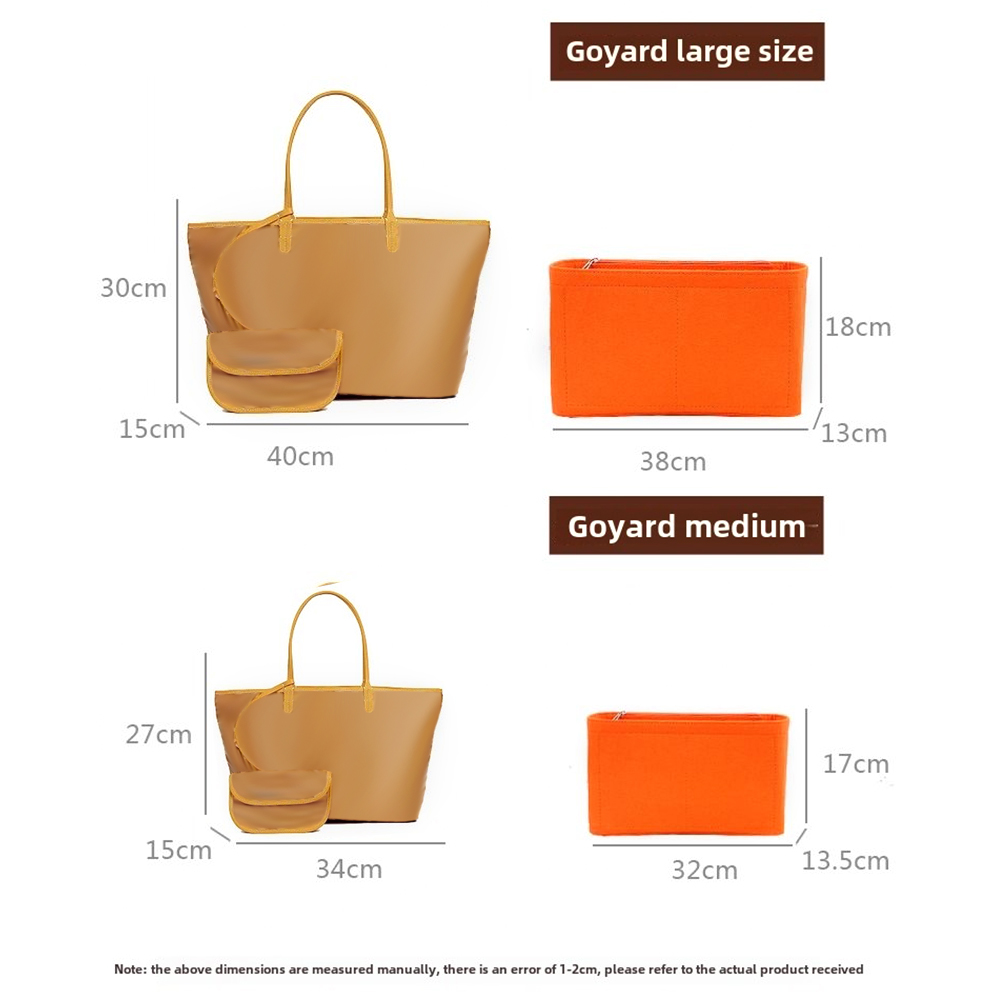 Felt Insert Bag Cosmetic Organ - Women Bags Goyard ulasan dan harga