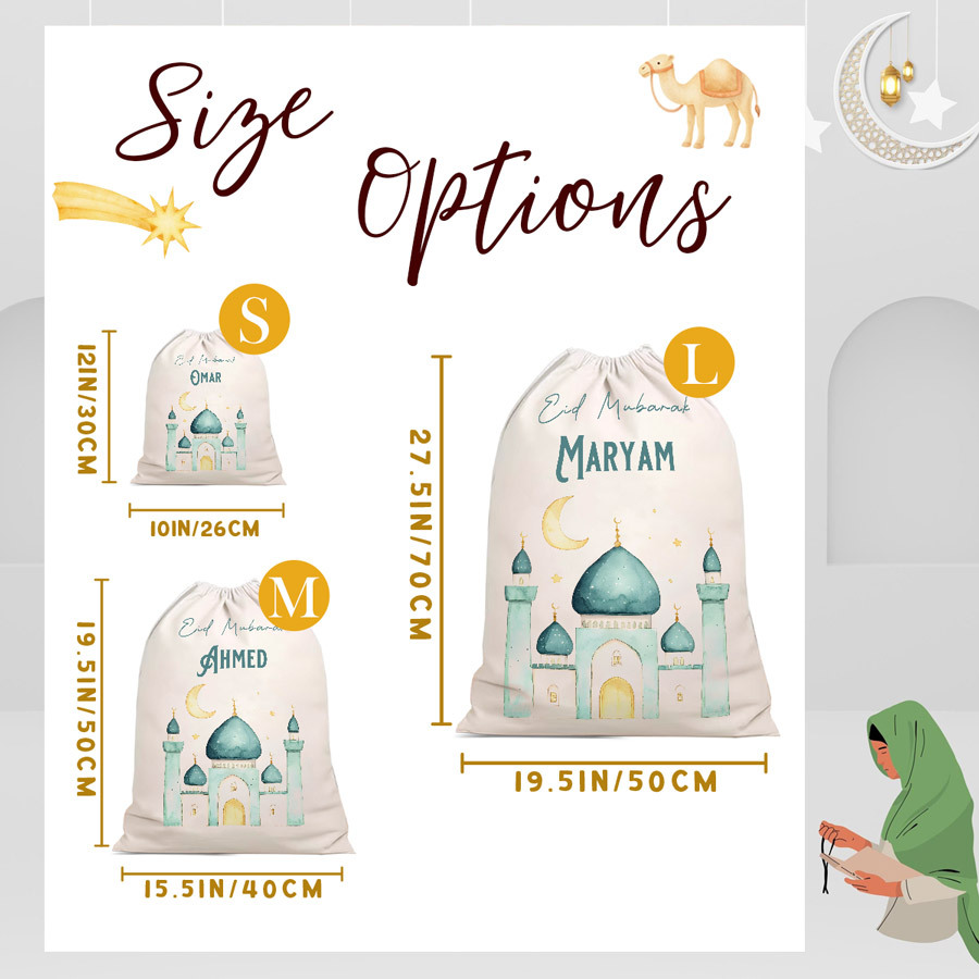 Customized Gift Bags for Eid M - Women Bags For Eid ulasan dan harga